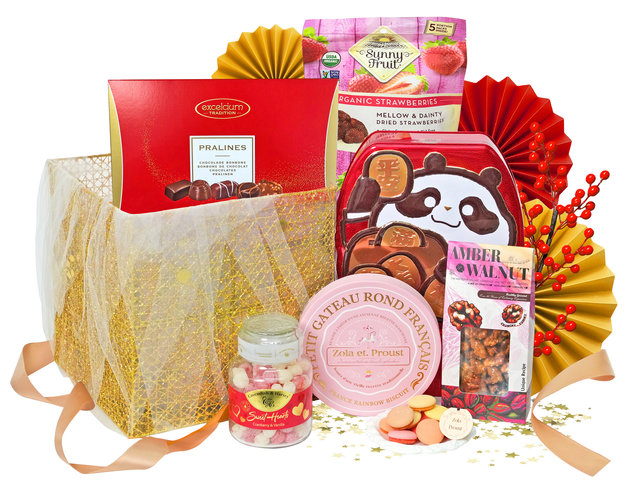 CNY Gift Hamper - Sweet New Year Food  Hampers FH256 - CH20110B8 Photo