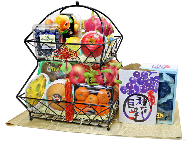 Fruit Basket - fruit hamper M1 - L76607763A Photo